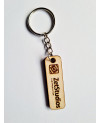 Personalizowany breloczek ze sklejki – z logo, tekstem lub zdjęciem