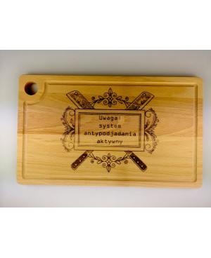 Drewniana deska z grawerem – personalizowany prezent z duszą