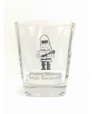 Personalizowana szklanka do whiskey z grawerem | Prezent kawalerski