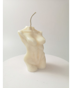 Świeczka sojowa kobiece ciało | Artystyczna i naturalna