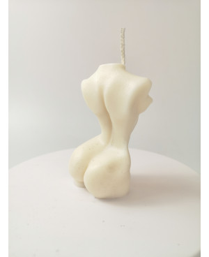 Świeczka sojowa kobiece ciało | Artystyczna i naturalna